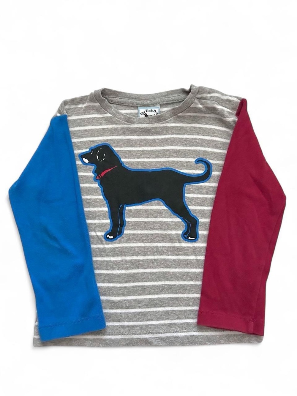 2T The Black Dog striped Martha’s Vineyard 100% cotton shirt